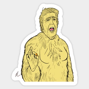 Biglyfoot Sticker